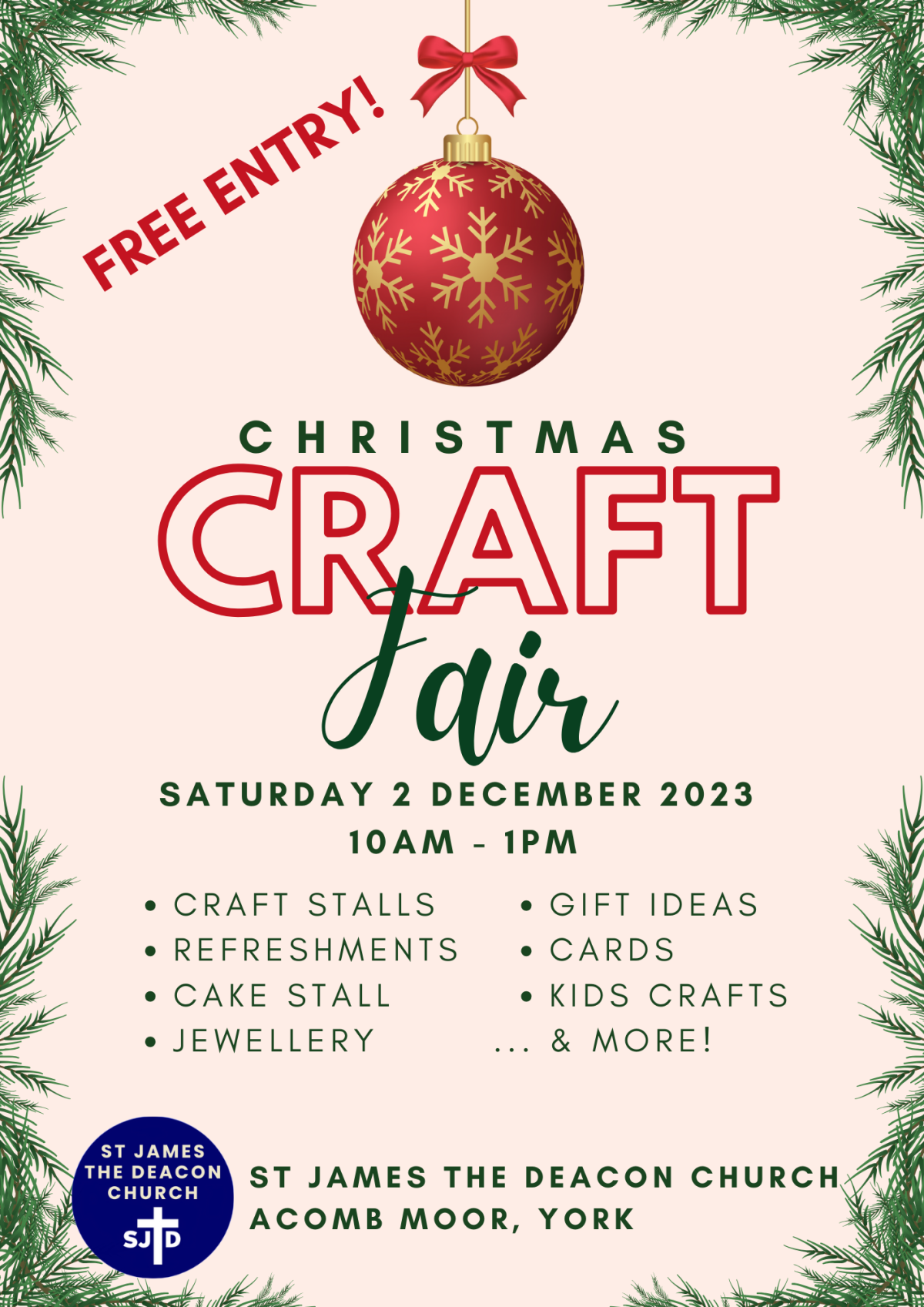 Christmas Craft Fair, 2 December 2023